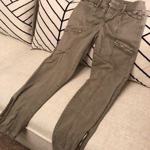 The Skimmer Ankle Crop, Side Zippers Size 2